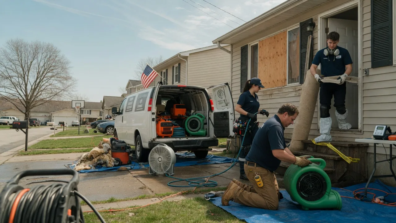 Water Damage Restoration in Uniontown, KS near me